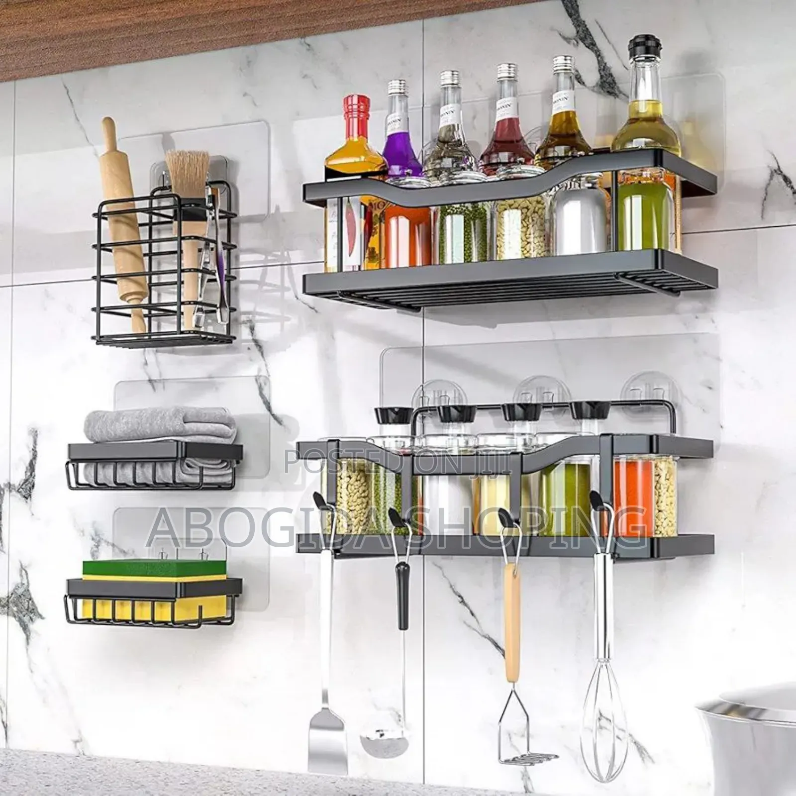 5 in 1 Shower and Kitchen Organizer Caddy