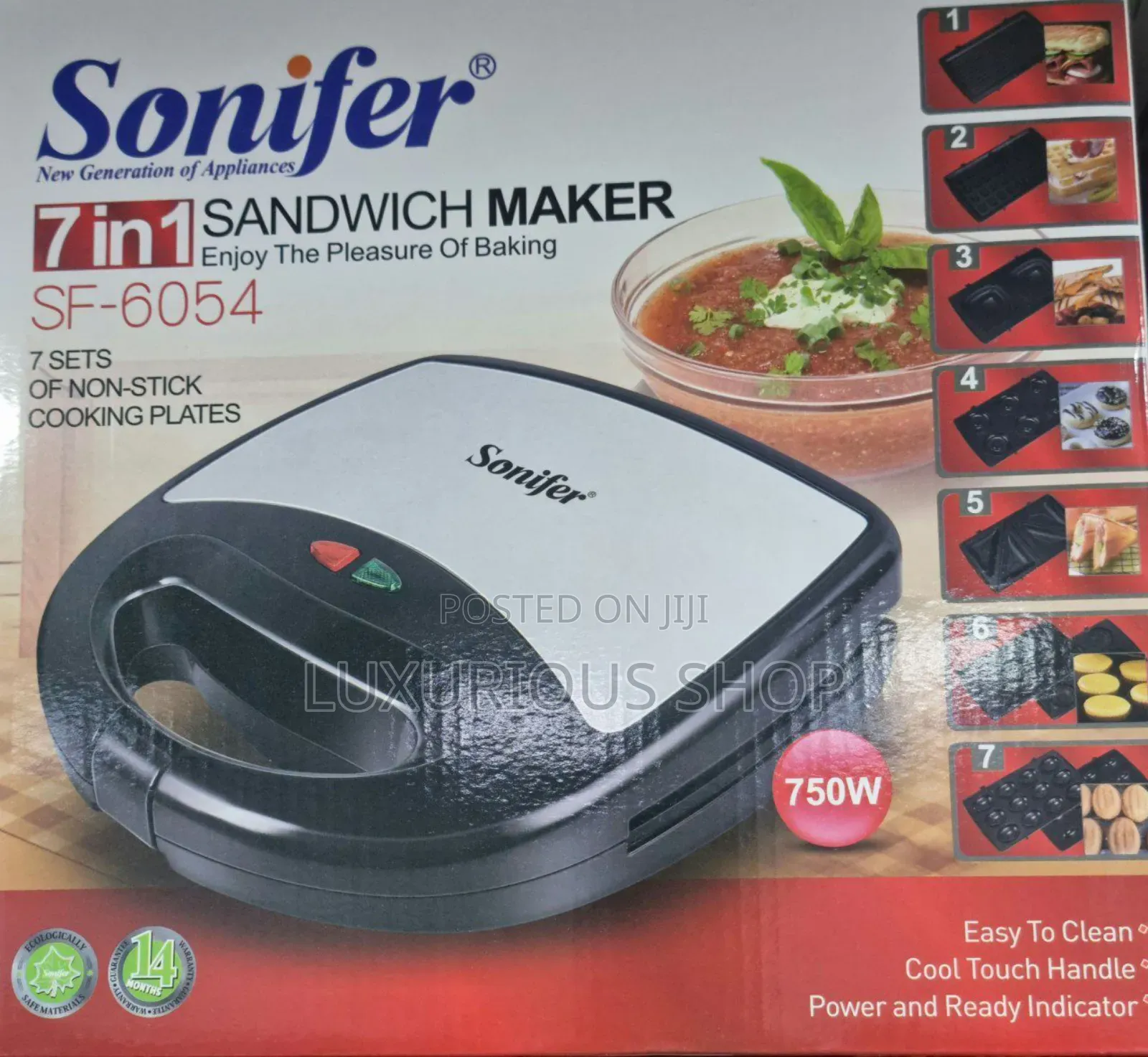 Sonifer 7in1 Waffle Maker