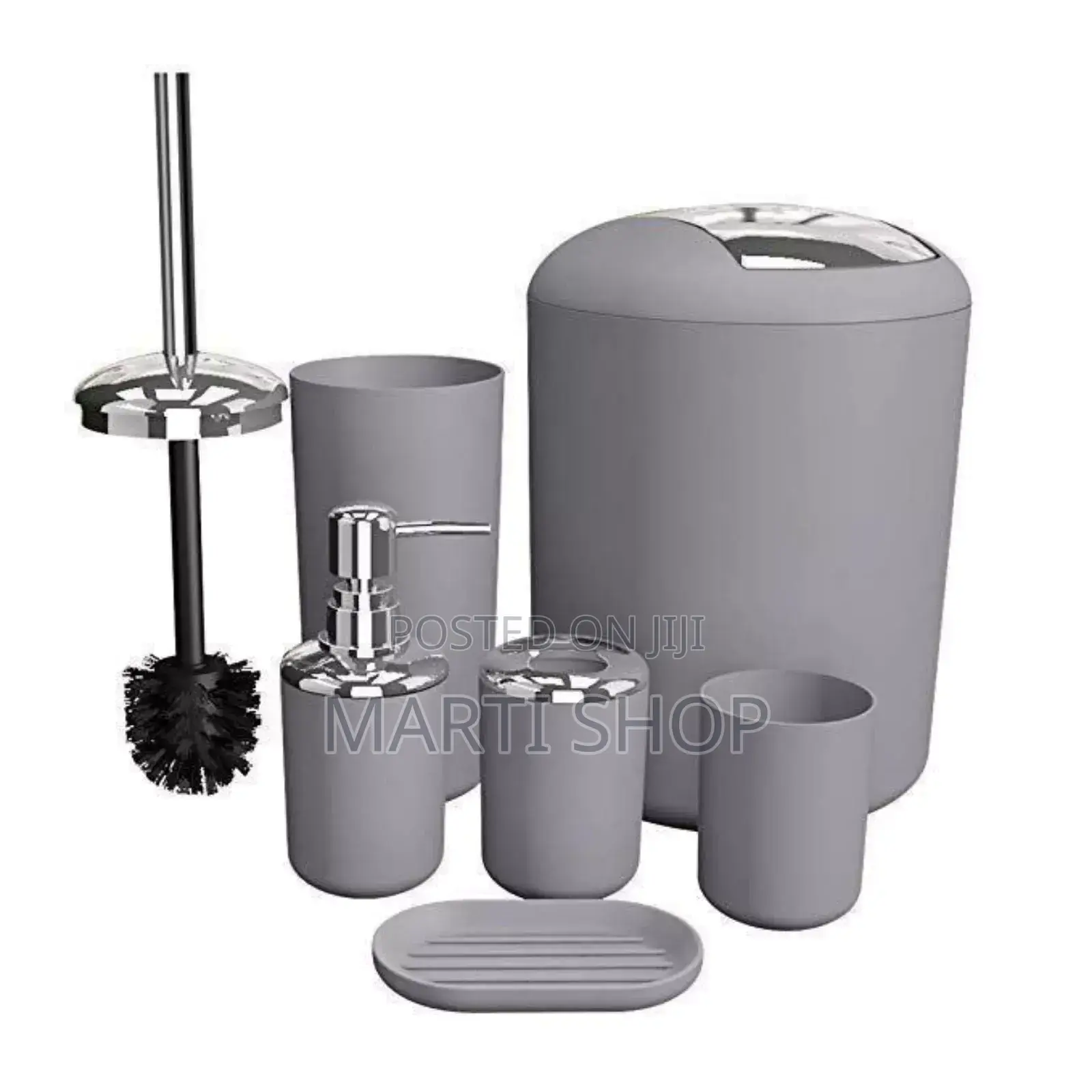 6 Pcs Bathroom Set