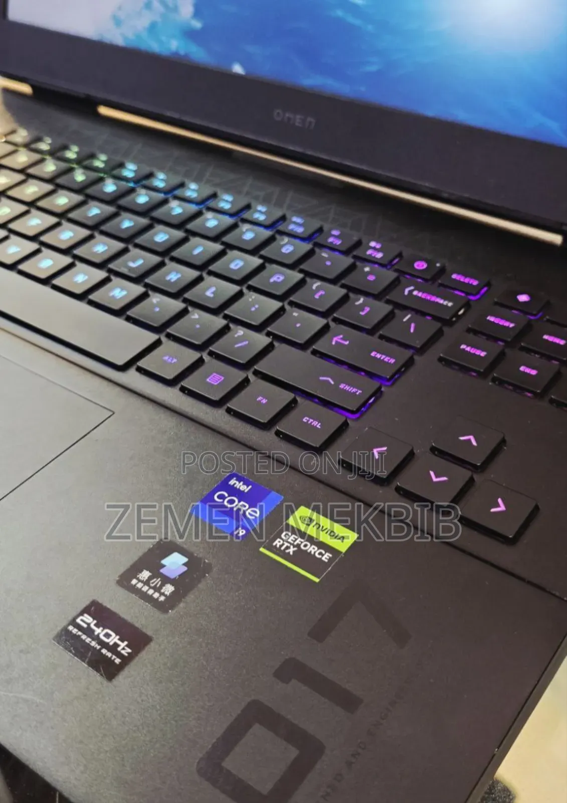 New Laptop HP Omen 15 16GB Intel Core I9 SSD 1T