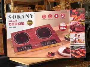 Sokany Double Digital Stove