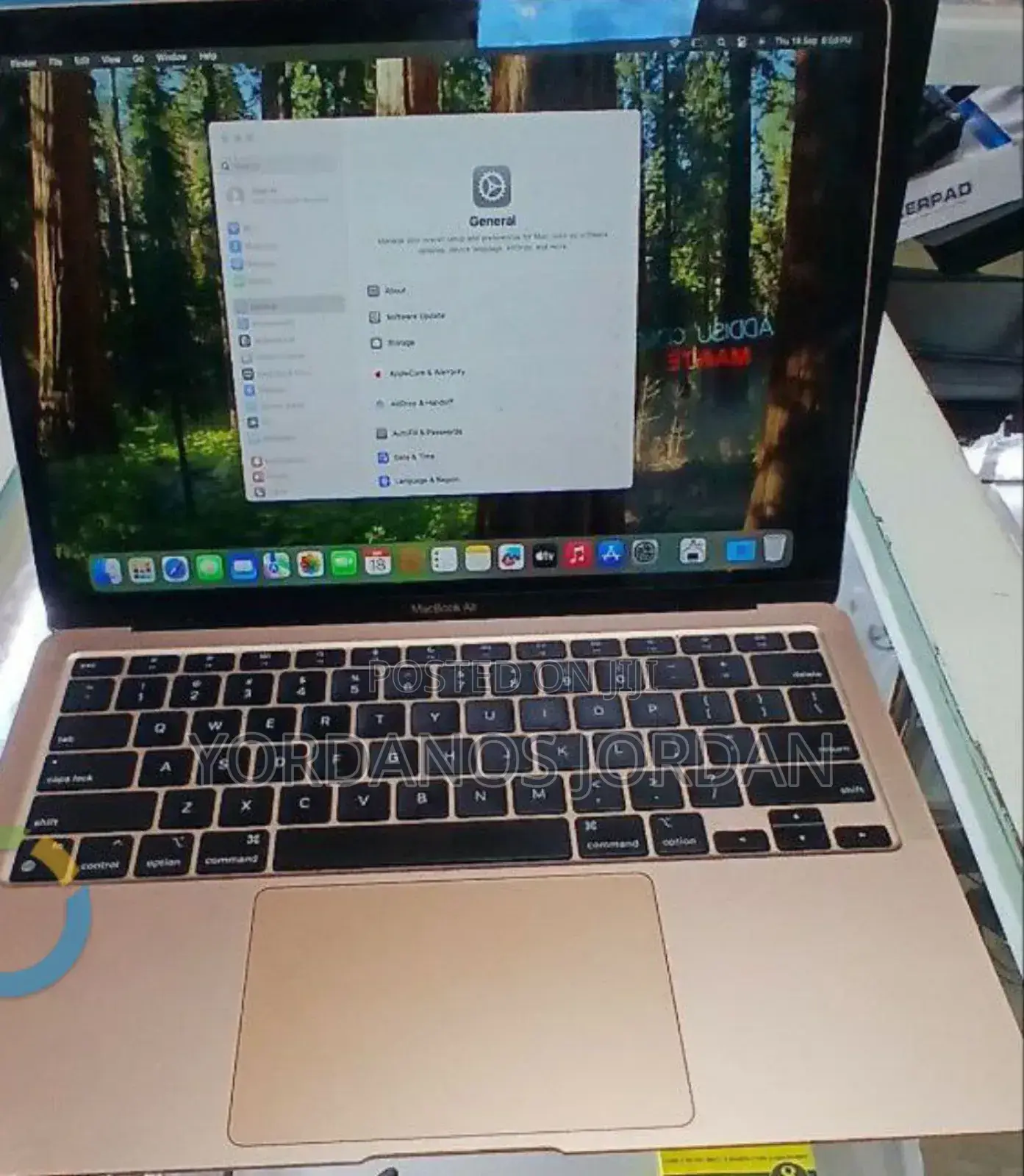 New Laptop Apple MacBook Air 2020 M1 8GB Apple M1 SSD 256GB