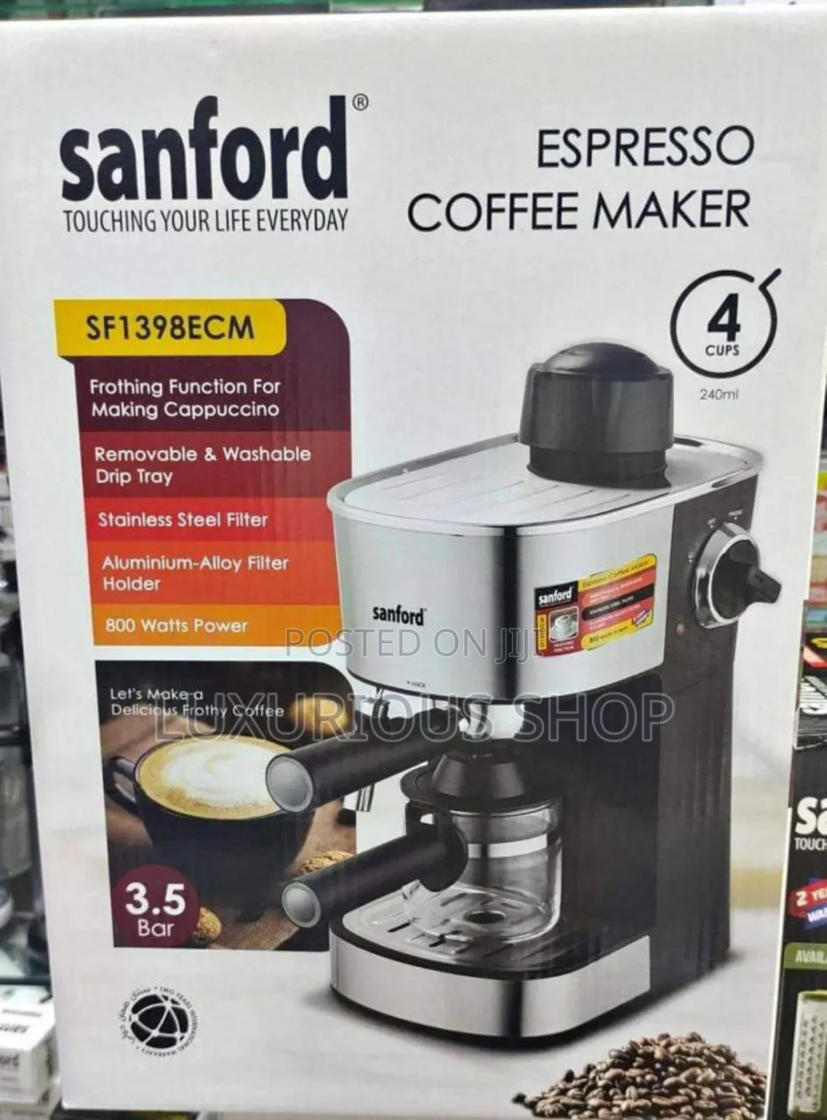 Sanford 3.5 Bar Espresso / Coffee Maker