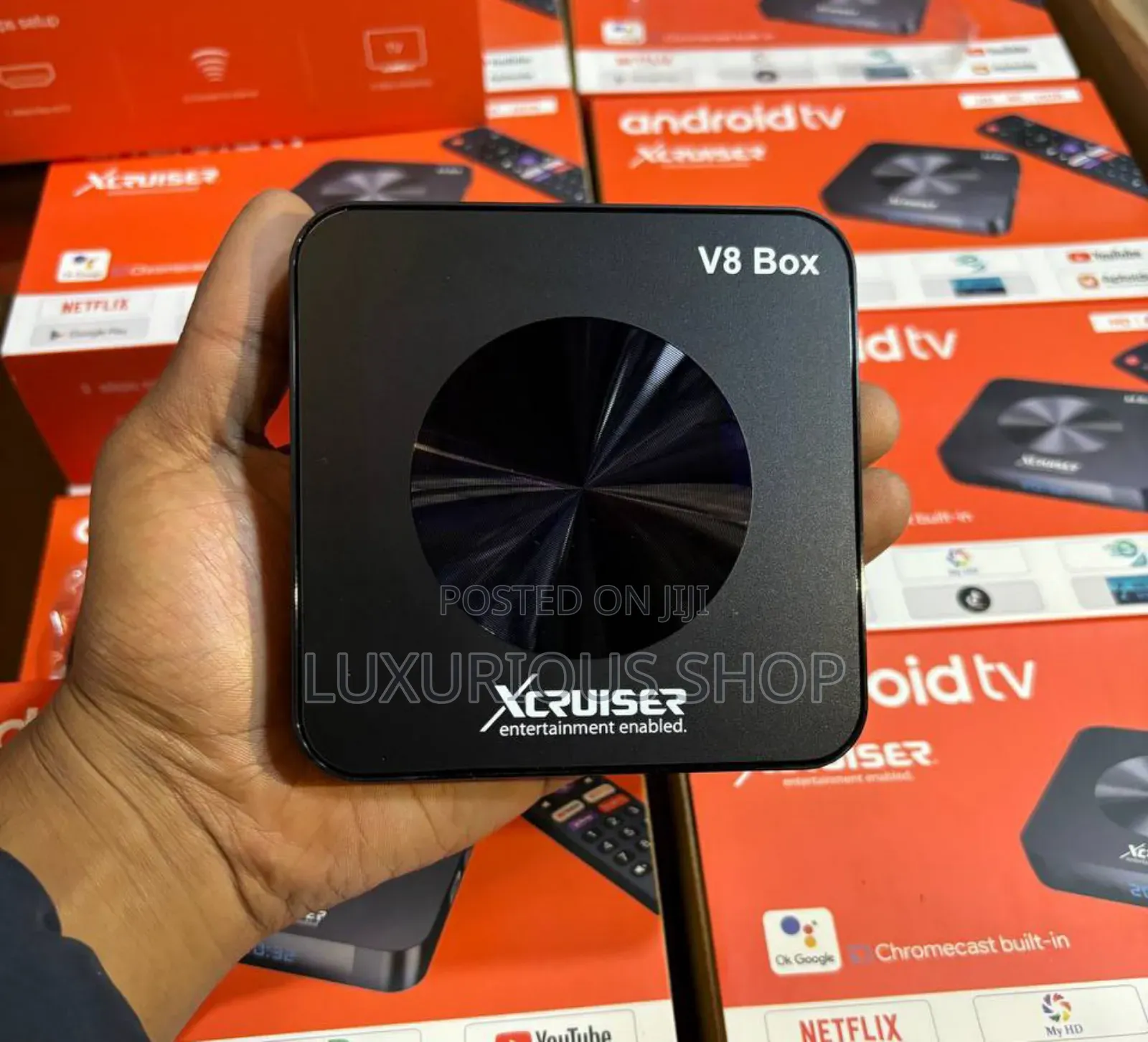 Xcruiser V8 Smart Tv Box 256 Gb With 8 Ram