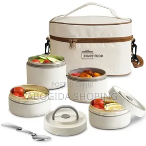 Isolated Lunch Box With Bag