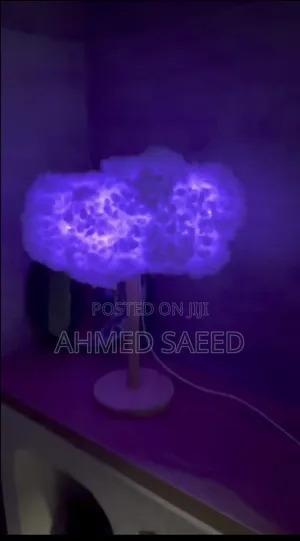 Photo - Creative Cloud Lamp – Fluffy Cloud Design With Soft Led Lighting.