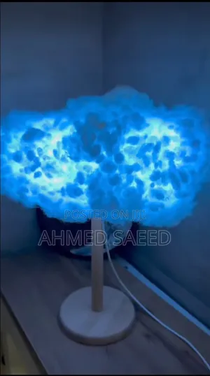 Creative Cloud Lamp – Fluffy Cloud Design With Soft Led Lighting.