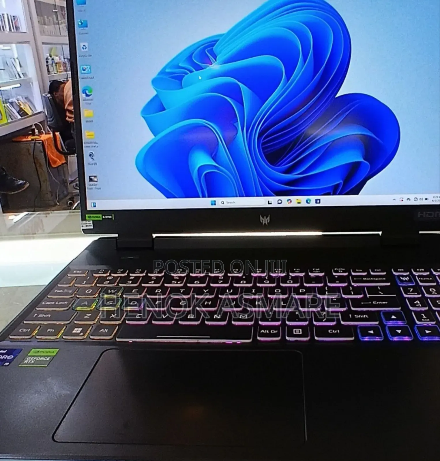 New Laptop Acer Predator 15 16GB SSD 1T