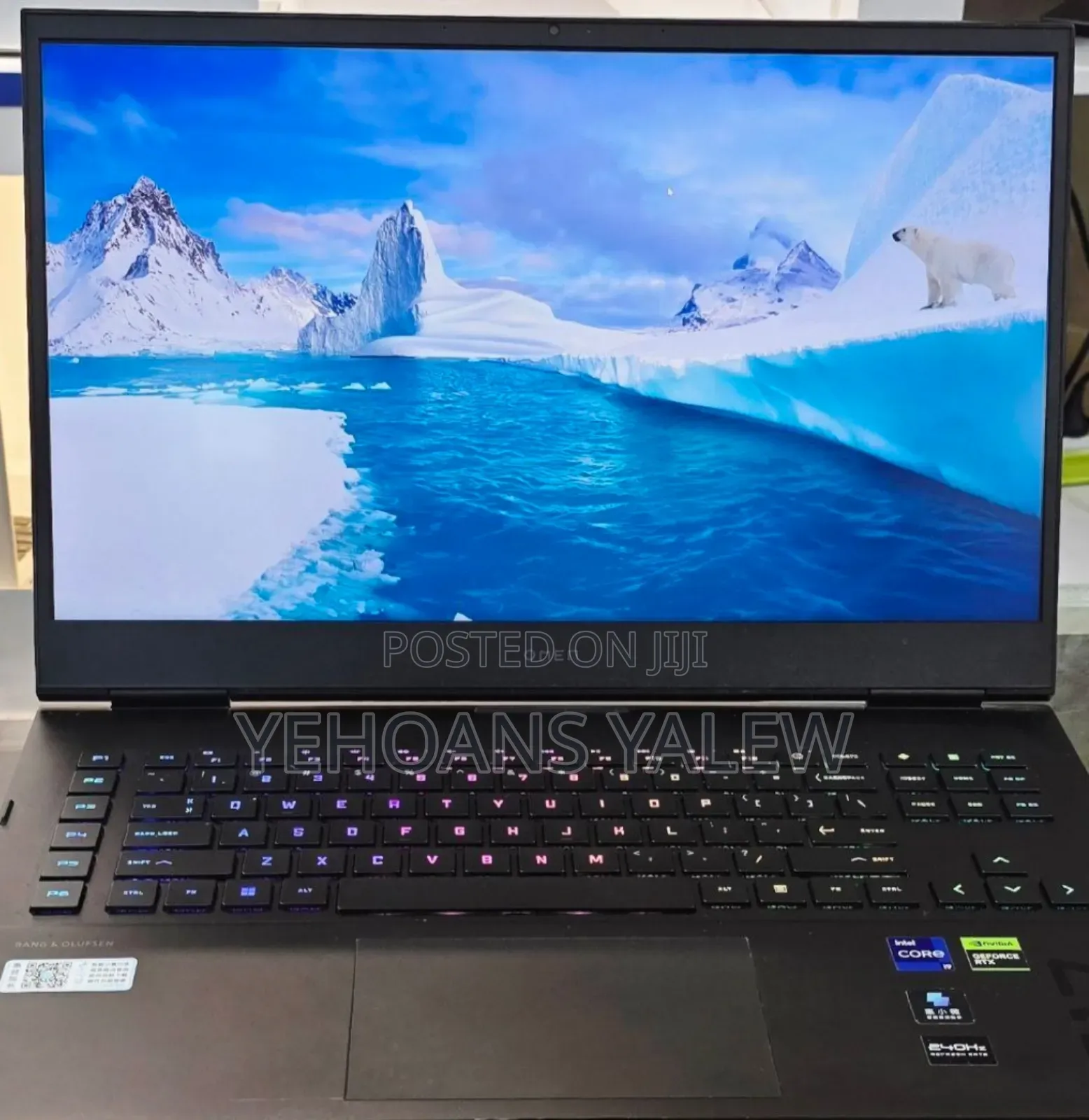 New Laptop HP Omen 17 16GB Intel Core i9 SSD 1T