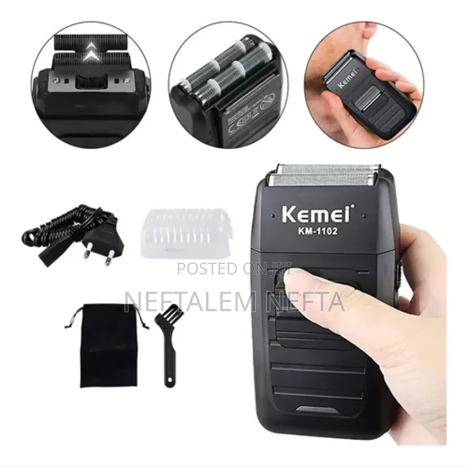 Kemer Rechargeable Electric Shaver