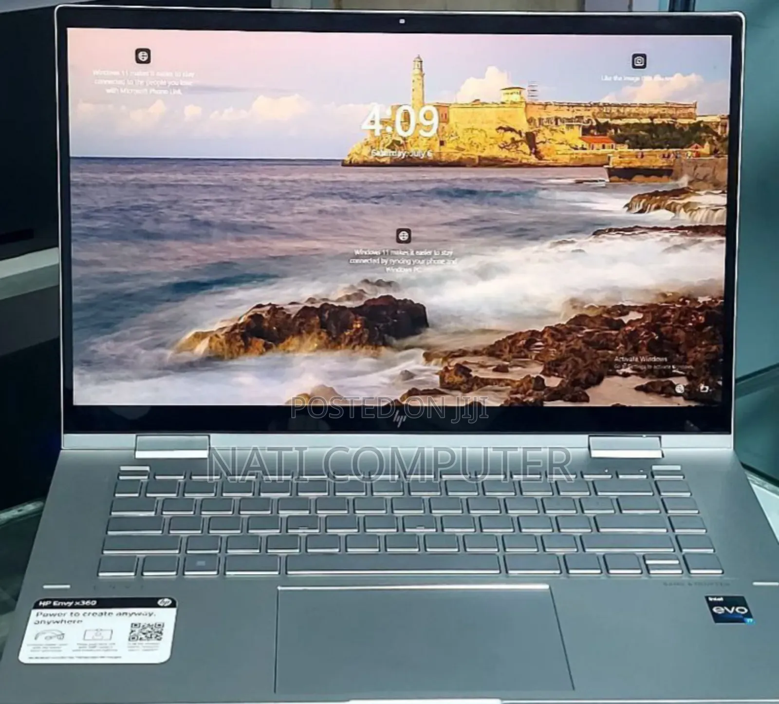 New Laptop HP Envy X360 16GB Intel Core I7 SSD 512GB