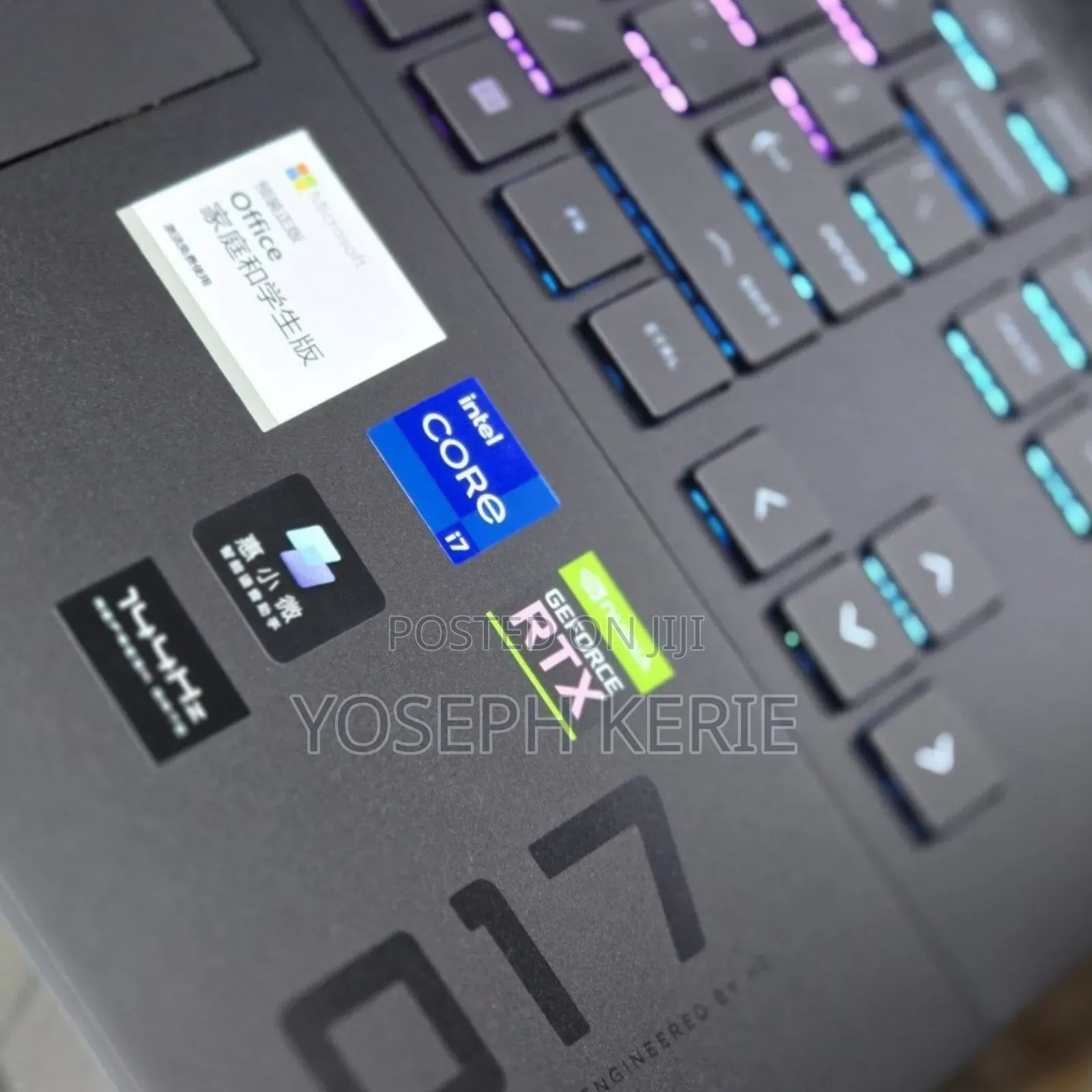 New Laptop HP Omen 17 16GB Intel Core i7 SSD 1T