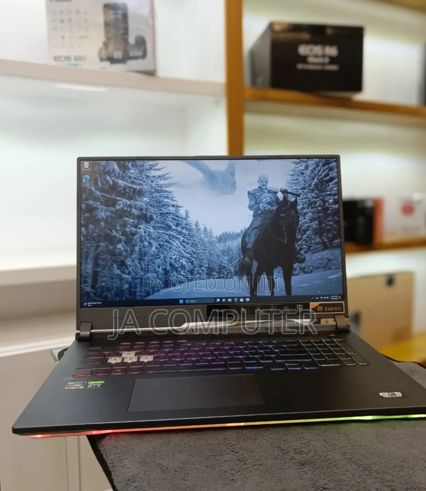 New Laptop Asus ROG Strix G17 16GB AMD Ryzen 7 SSD 1T