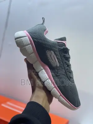 Photo - Skechers Women’S Comfortable Lightweight Sneakers Gray