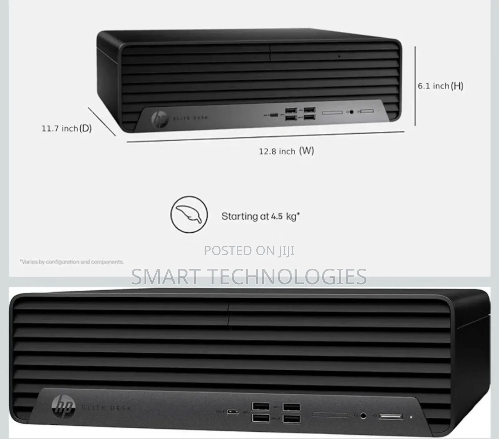 New Desktop Computer HP EliteOne 840 G9 16GB AMD Ryzen 5 HDD+SSD 4T