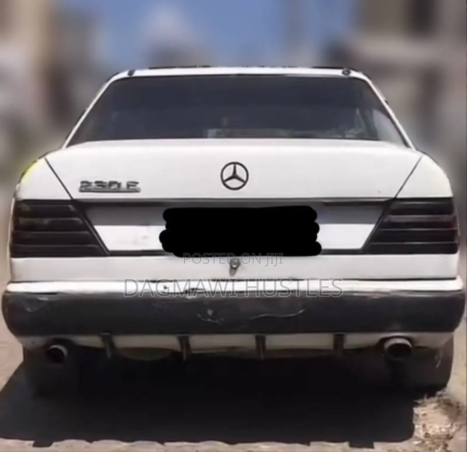 Mercedes-Benz 230E 1989 White