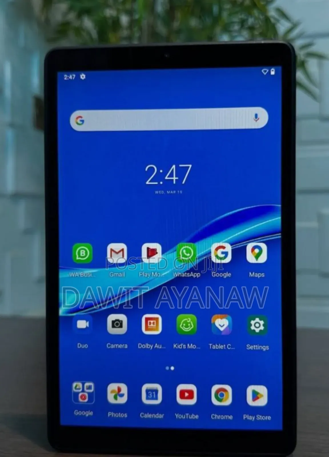 New Lenovo Tab M10 128 GB Silver