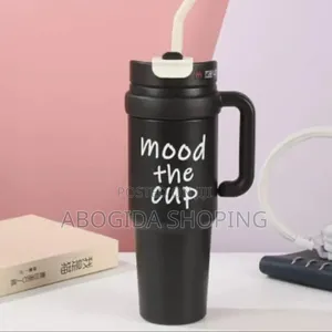 Photo - Double Layer Stainless Still Isolated Tumblers With Straw (Travel Cup)