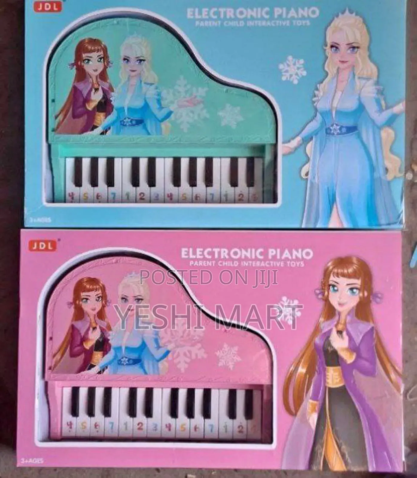 Piano Keyboard Toy With Microphone, Multifunctional Electronic Pianno