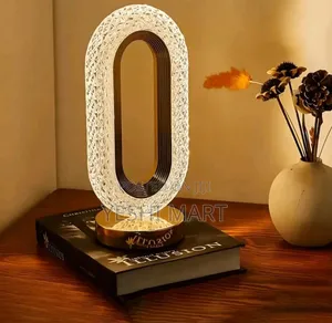 Photo - Rechargeable Elliptical Crystal Atmosphere Light, 3-color Changing