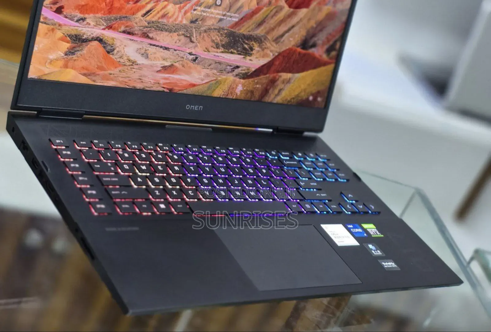 New Laptop HP Omen 17 16GB Intel Core I7 SSD 1T