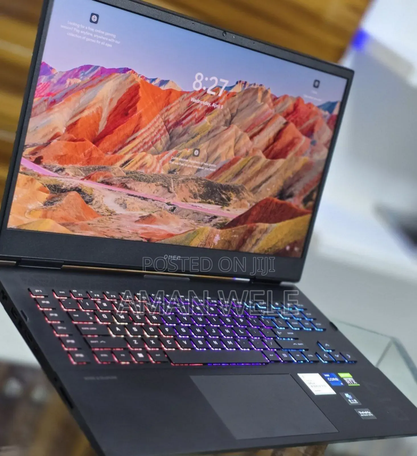 New Laptop HP Omen 17 16GB Intel Core I7 SSD 1T