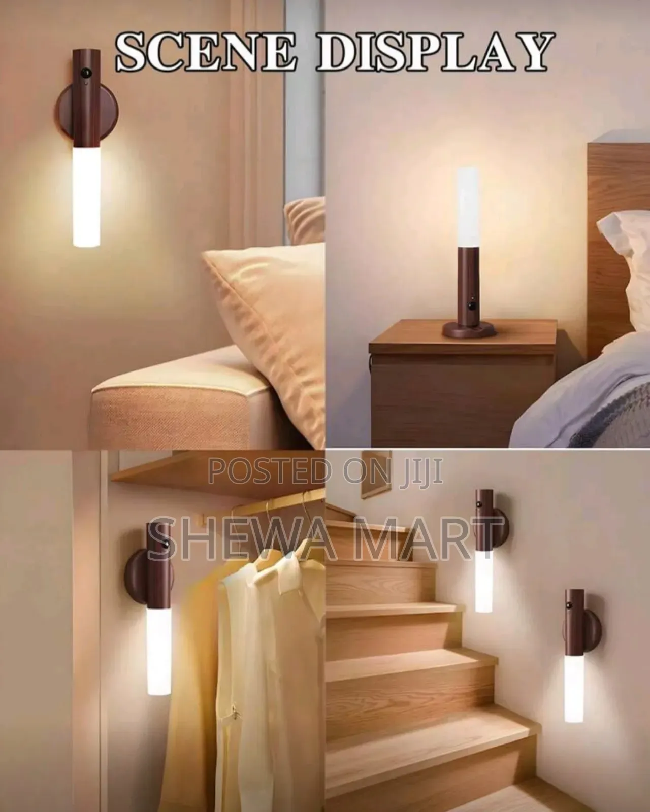 Led Rechargeable Outdoor Camping Lighting, Intelligent Human Body Sens