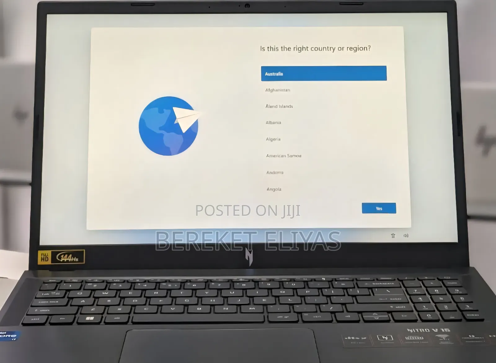 New Laptop Acer Nitro 5 16GB Intel Core I7 SSD 512GB