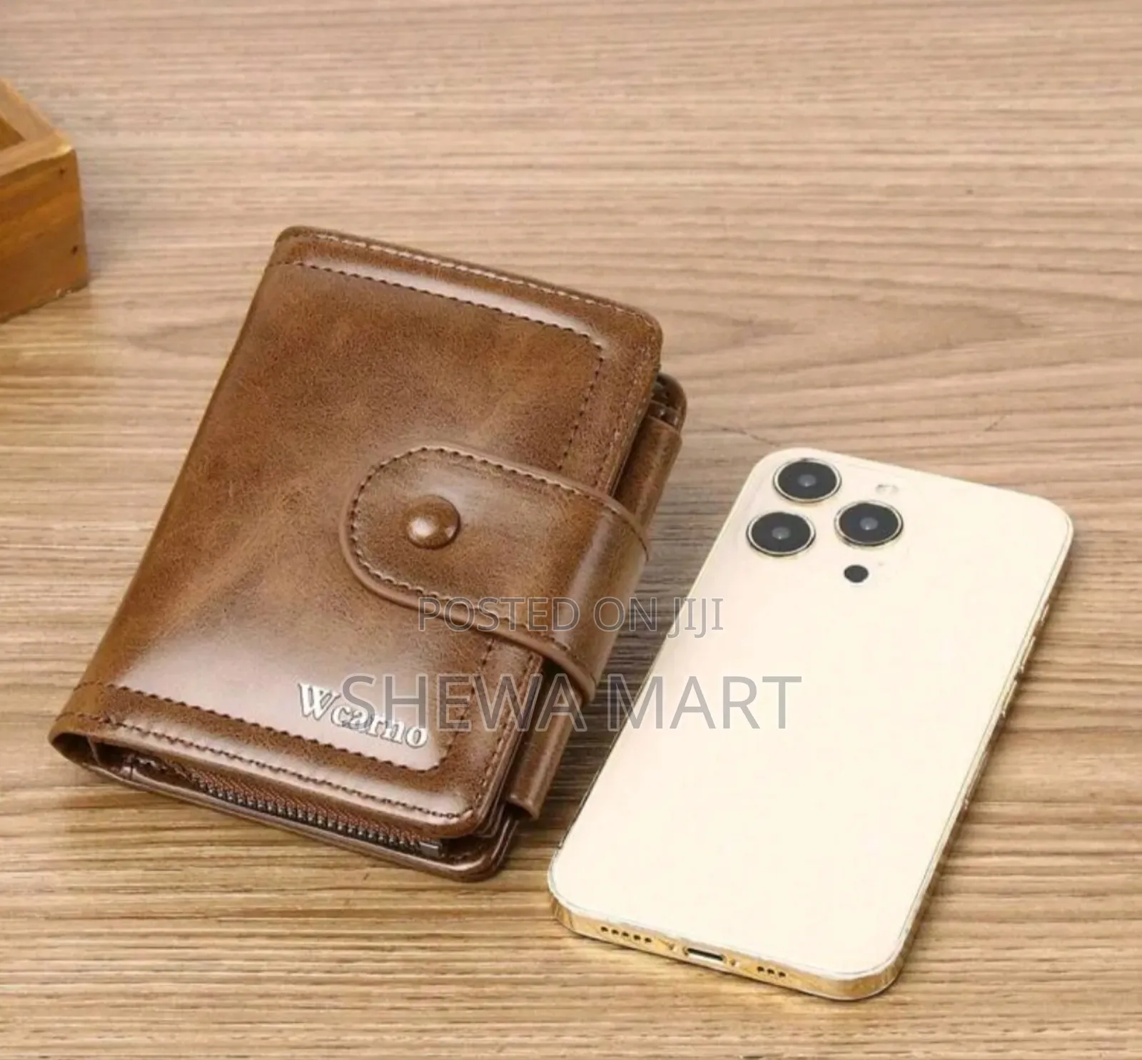 Wcarno Minimalist Fashionable Vintage-Style Multifunctional Wallet