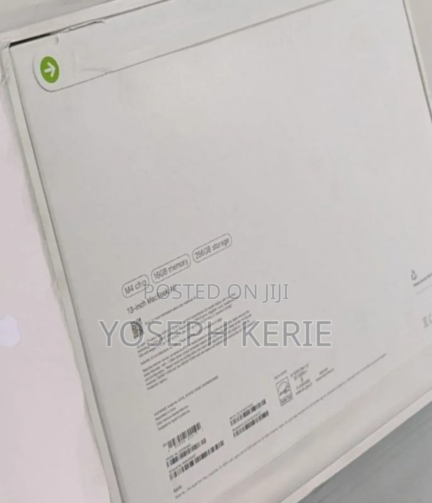 New Laptop Apple MacBook Air 2025 M4 13-Inch 16GB Apple M4 SSD 256GB