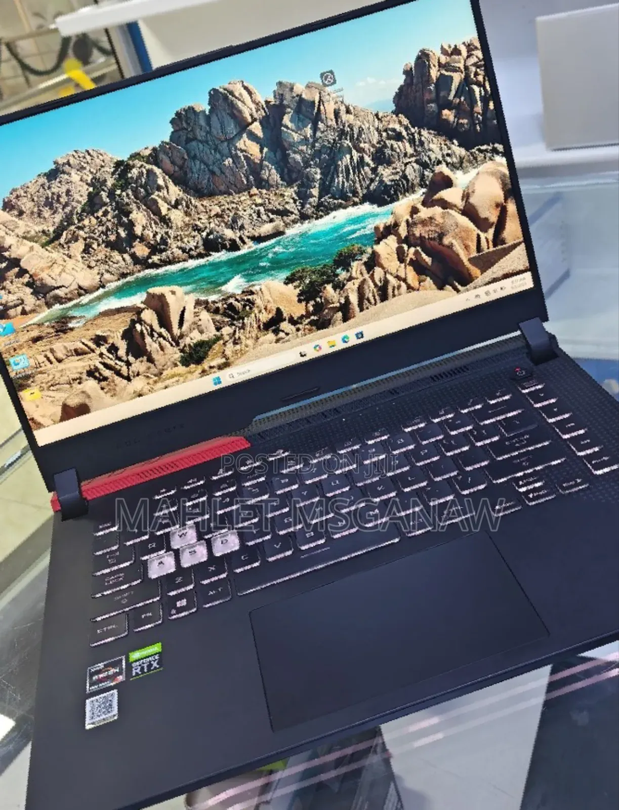 New Laptop Asus ROG Strix G15 16GB AMD Ryzen 9 SSD 1T