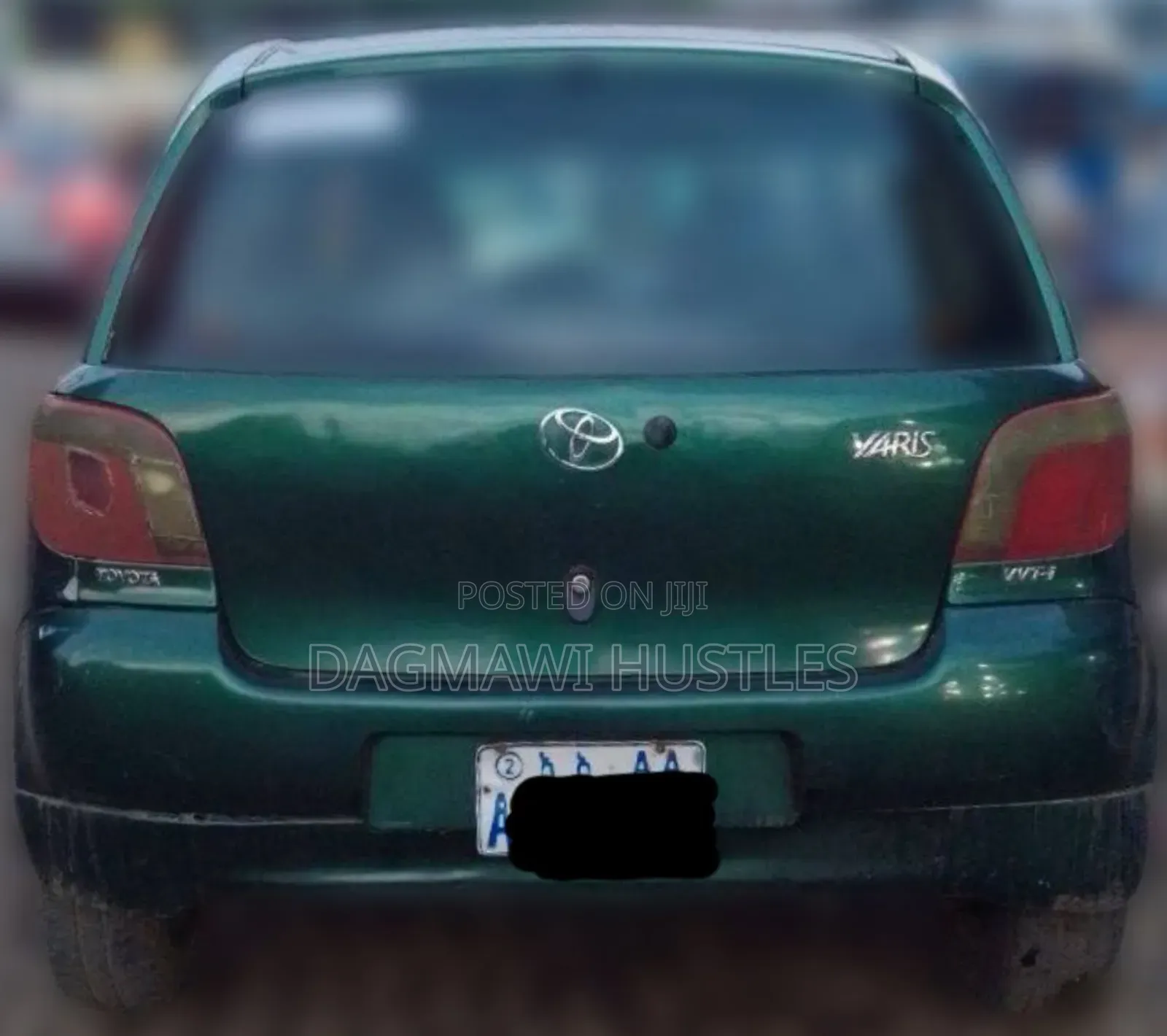 Toyota Yaris 2001 Green