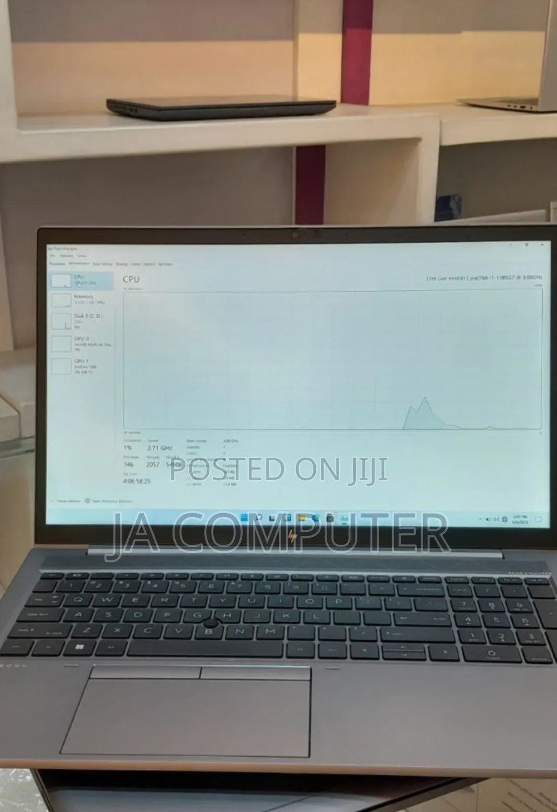 New Laptop HP Zbook Studio G7 32GB Intel Core I7 SSD 512GB