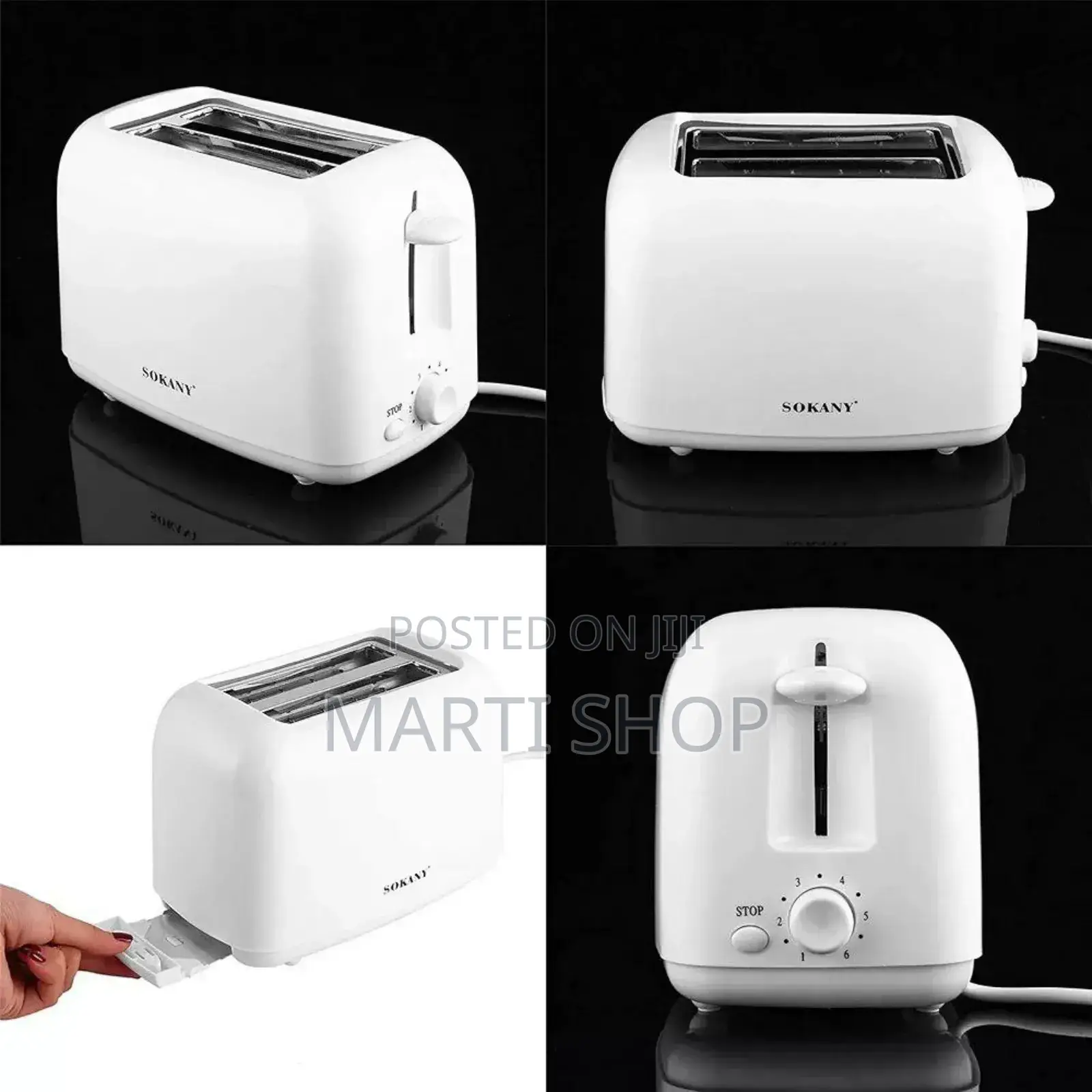  Sokany Slice Bread Toaster