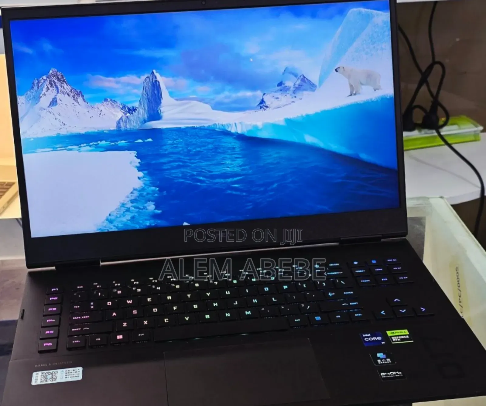 New Laptop HP Omen 17 16GB Intel Core I9 SSD 1T