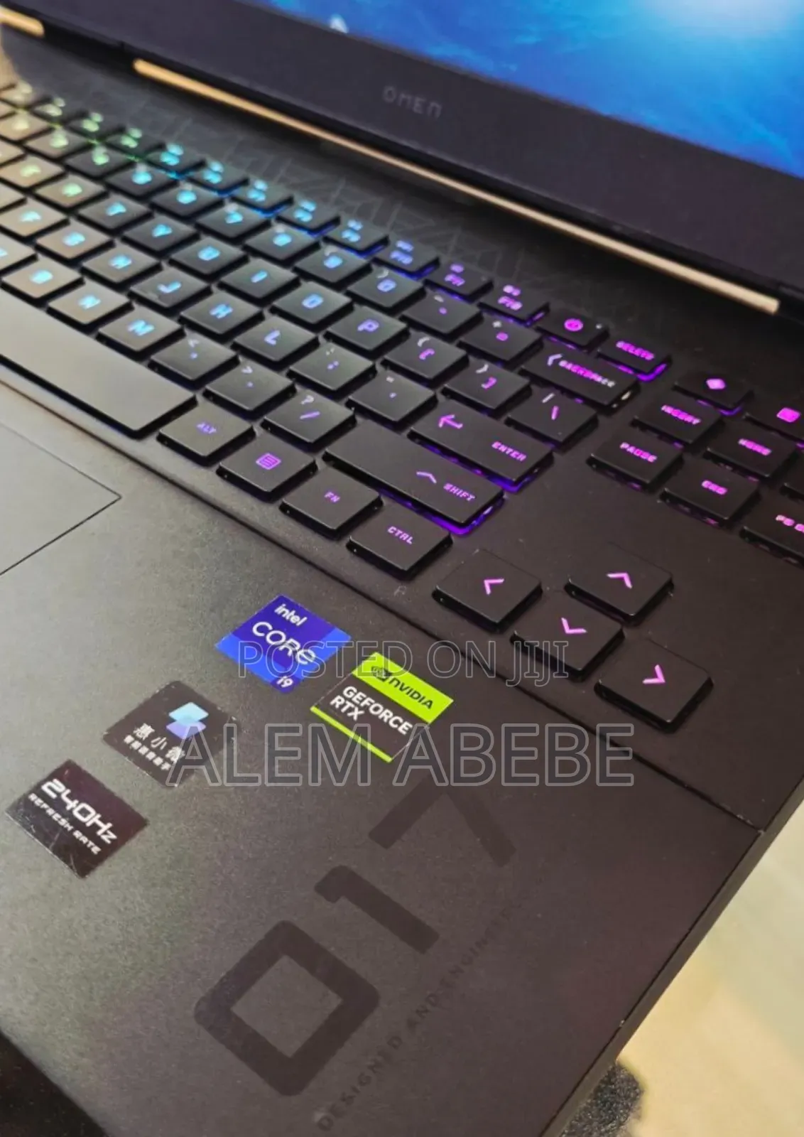 New Laptop HP Omen 17 16GB Intel Core I9 SSD 1T