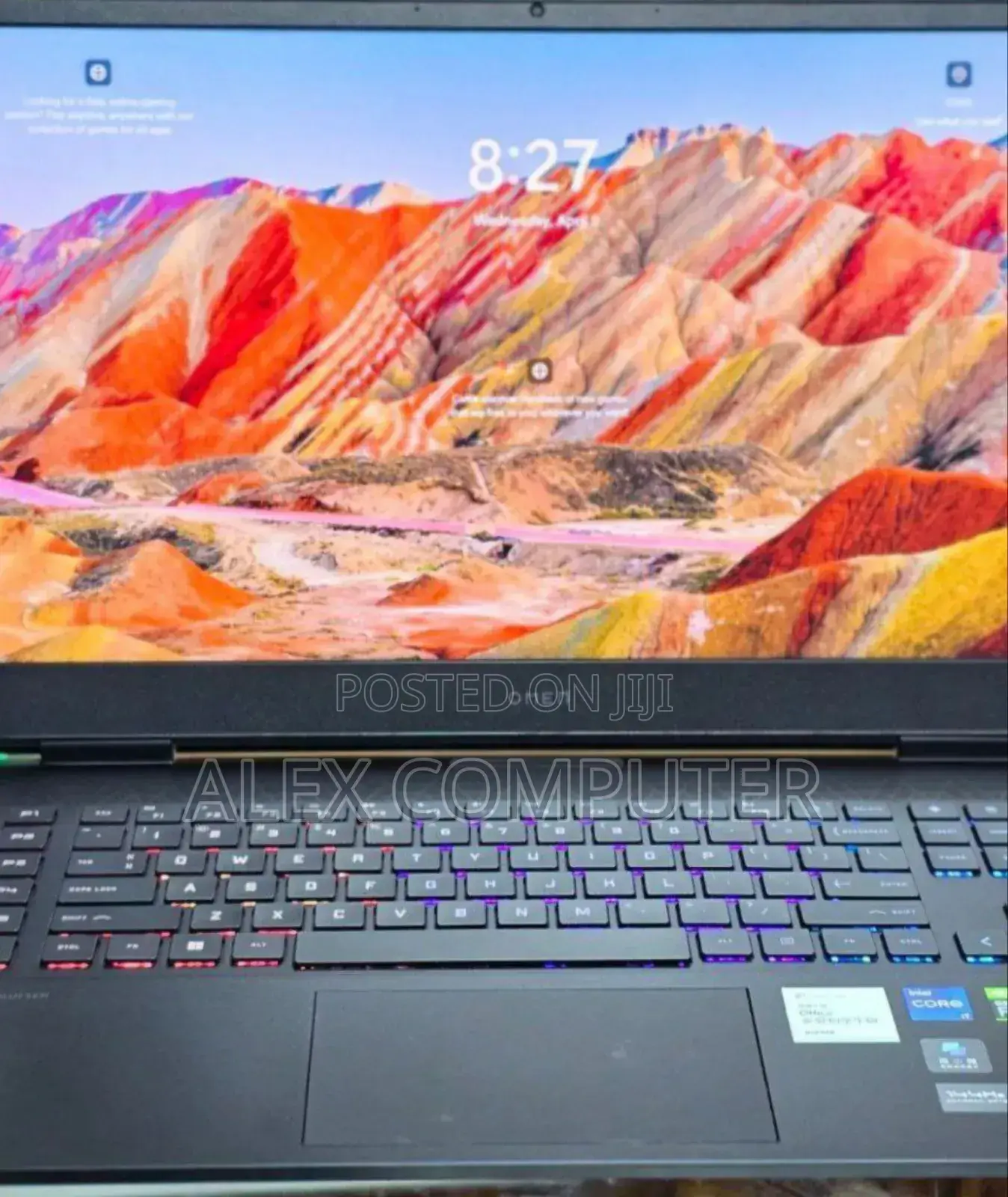 New Laptop HP Omen 17 16GB Intel Core I7 SSD 1T