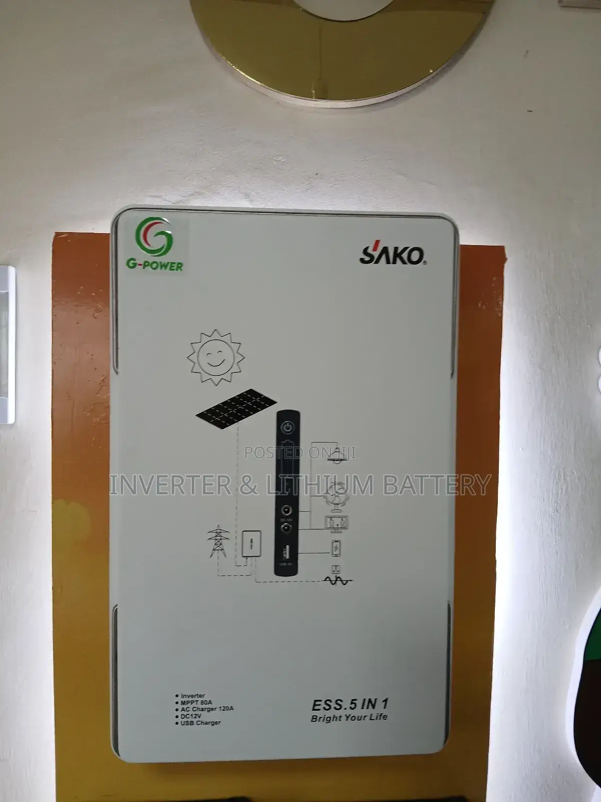 All in One Inverter Lithium Battery