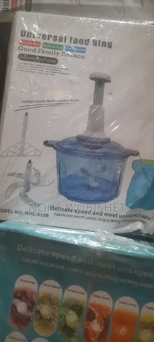 Universal Food King Onion Chopper 2 in 1, Electric and Manual