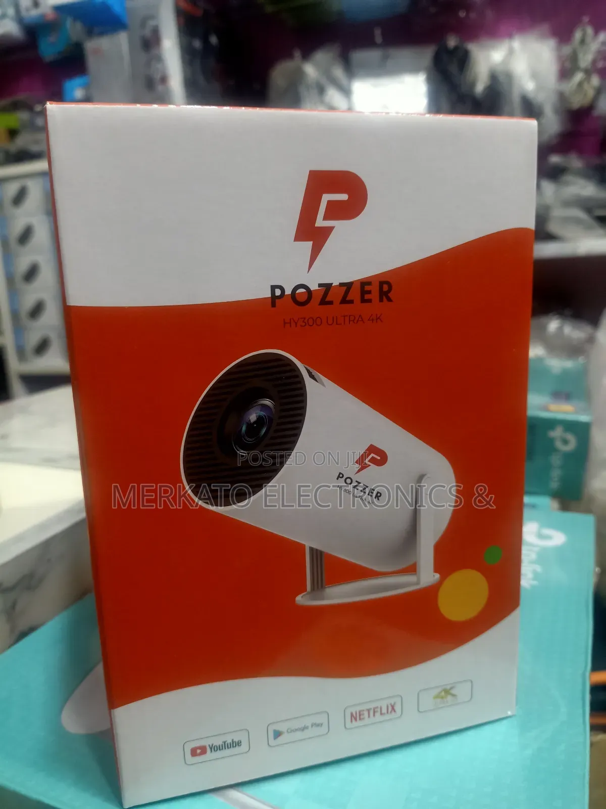 Pozzer Ultra Projector | ፕሮጀክተር Hy300