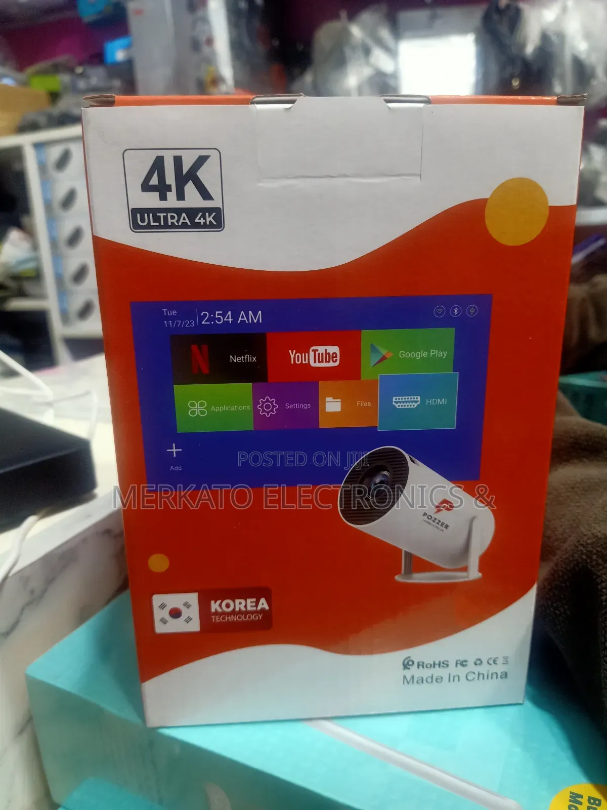 Pozzer Ultra Projector | ፕሮጀክተር Hy300