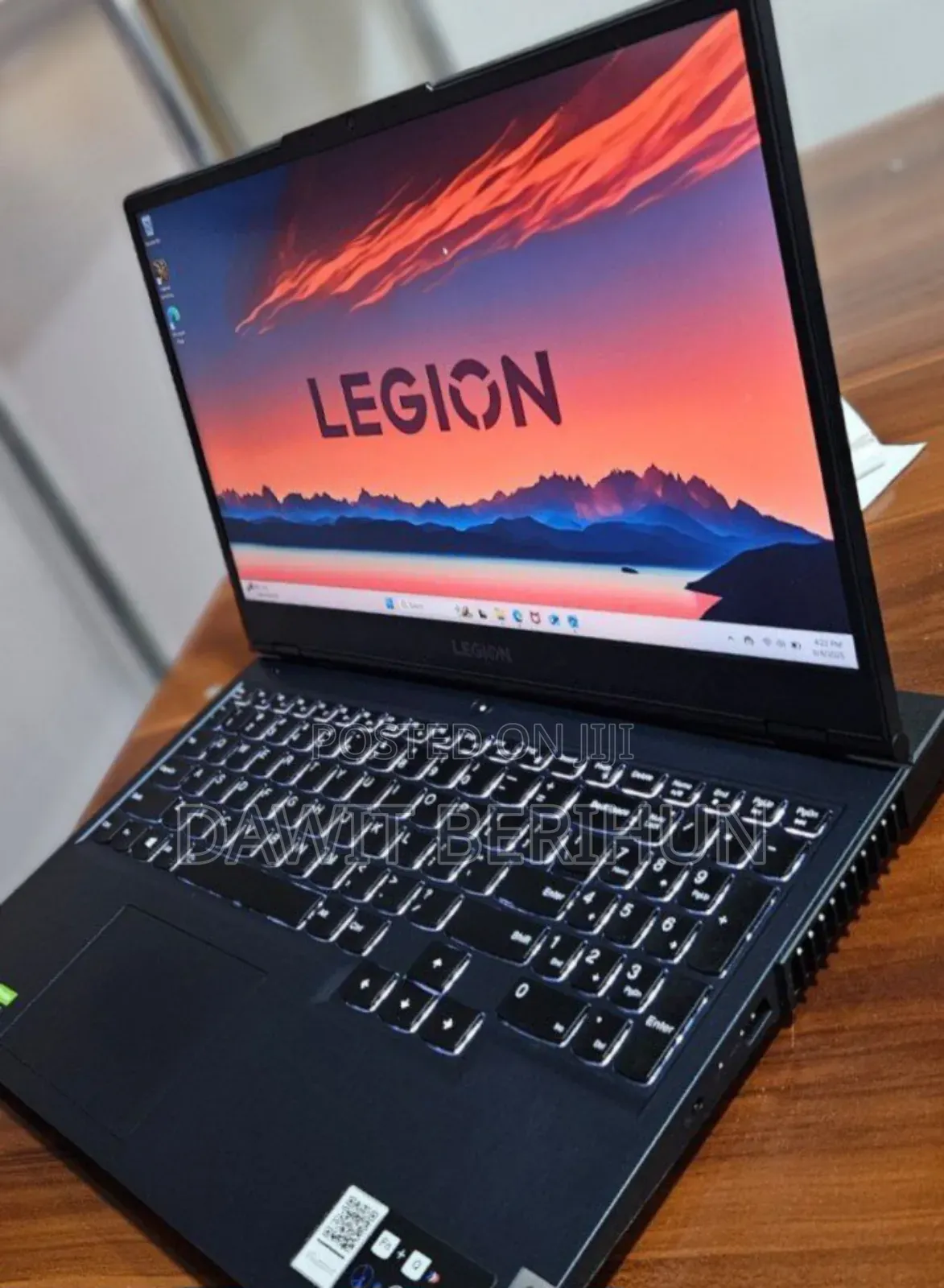 New Laptop Lenovo Legion 5 16GB AMD Ryzen 5 SSD 512GB