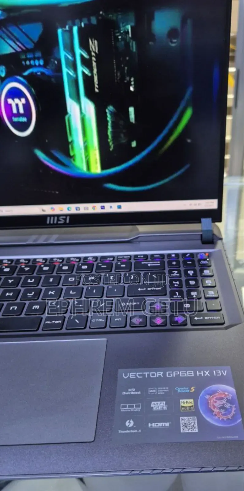 New Laptop MSI GE620DX 16GB Intel Core I9 SSD 1T