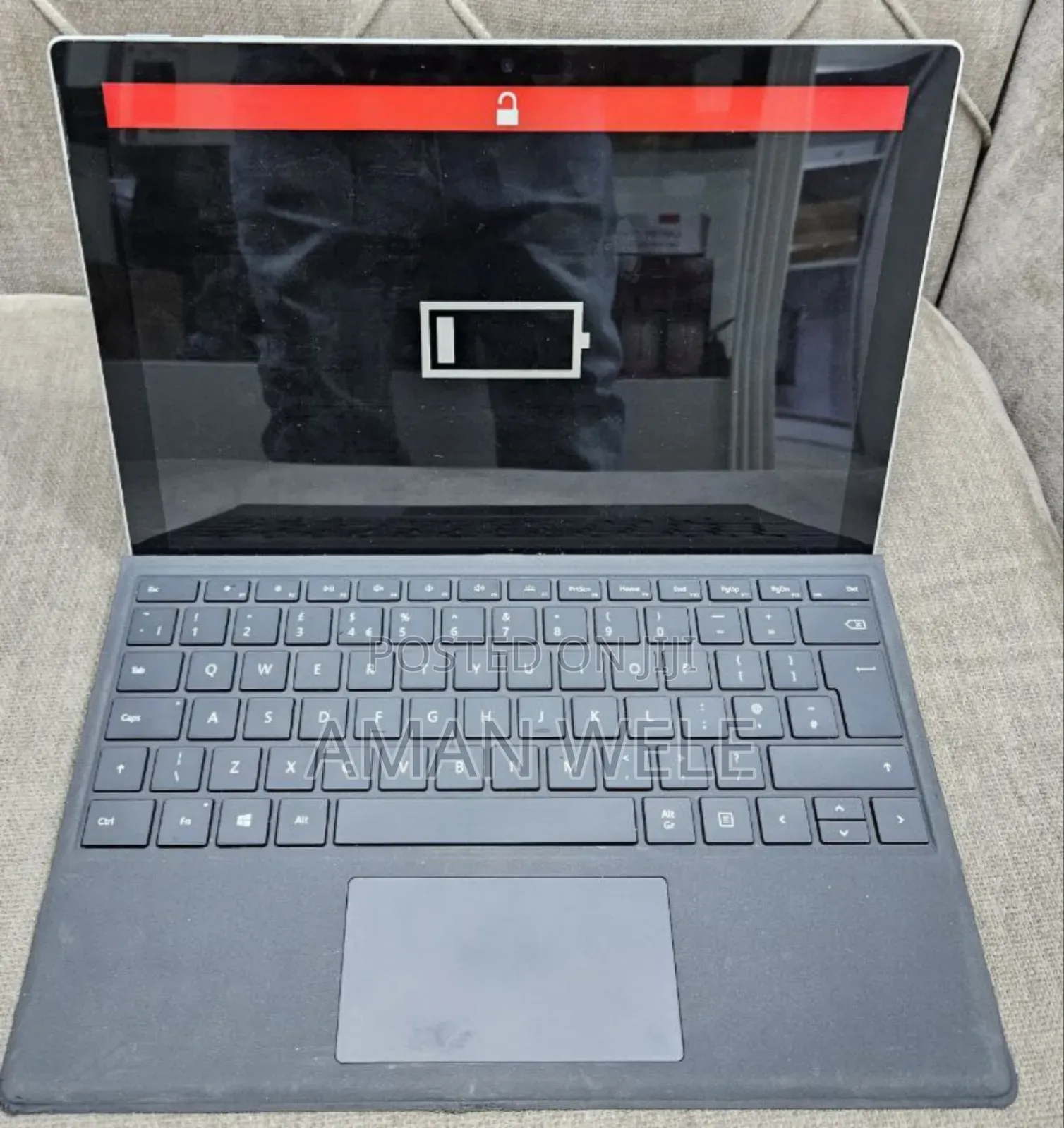 New Laptop Microsoft Surface Pro 6 8GB Intel Core I7 SSD 256GB