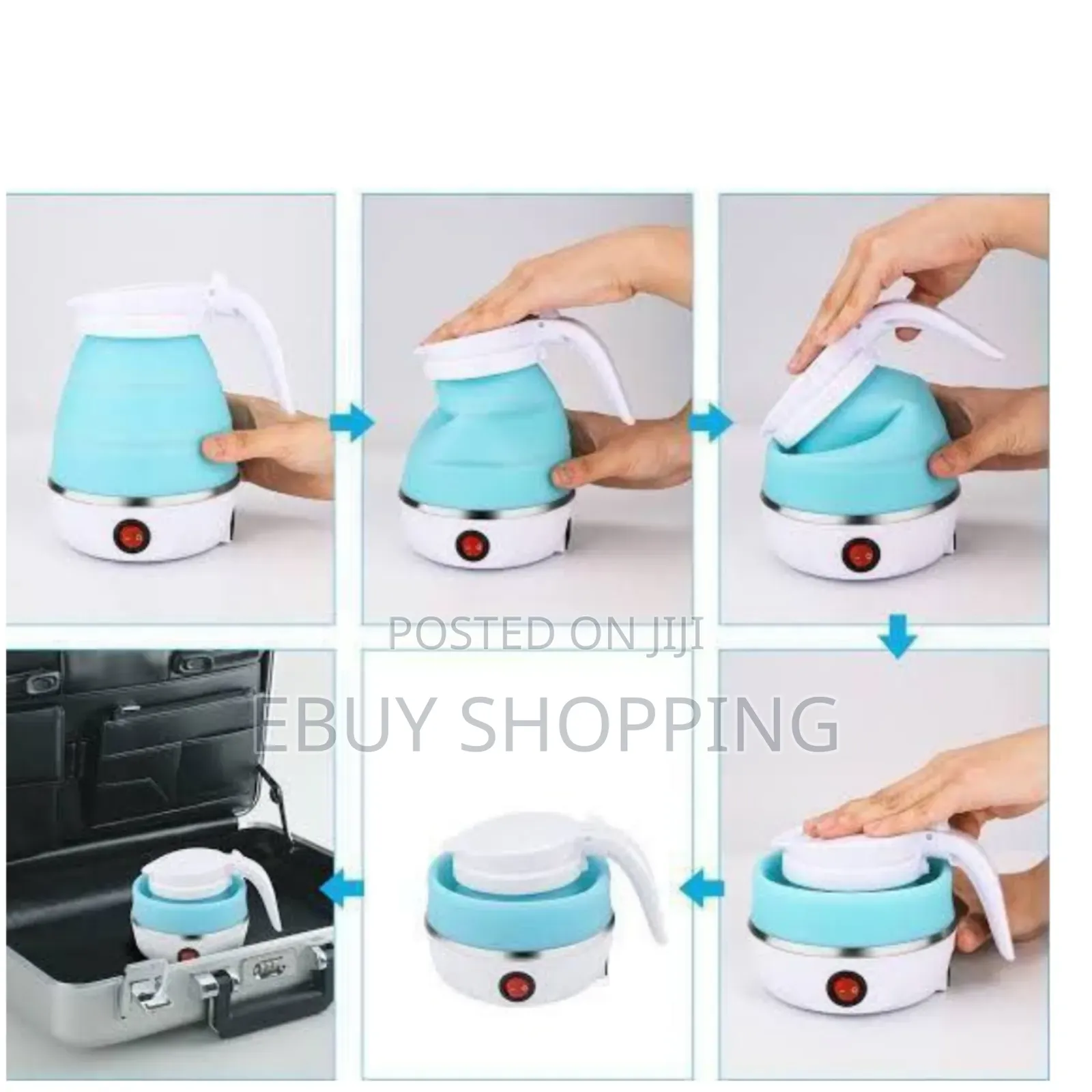 The Ultimate Travel Companion: Foldable Electric Kettle