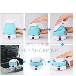 Photo - The Ultimate Travel Companion: Foldable Electric Kettle