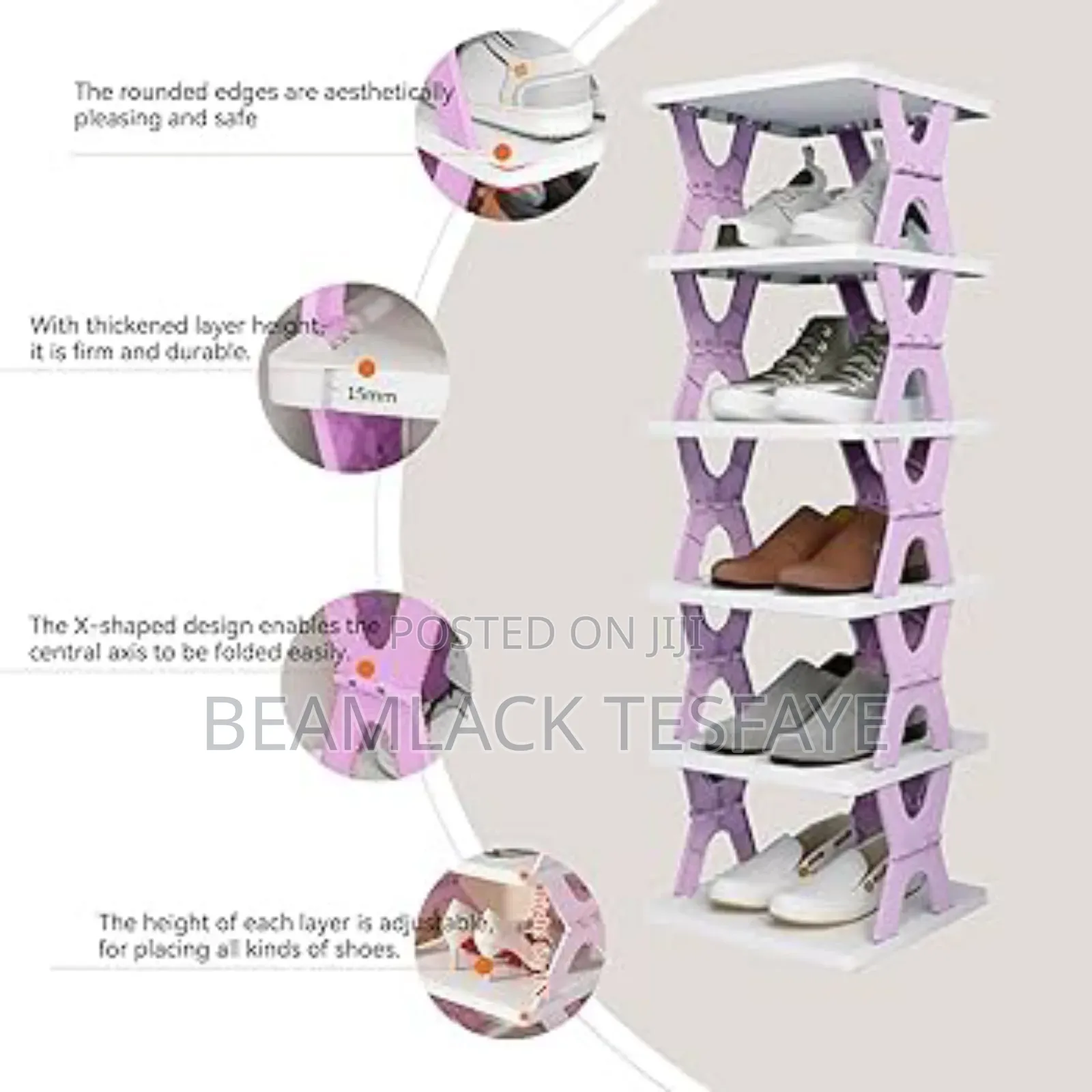 የጫማ ማስቀመጫ Rack