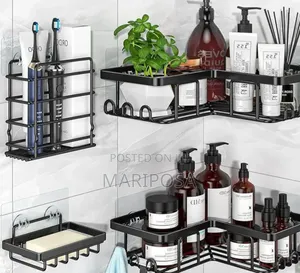  5 in 1 Corner Shower and Kitchen Organizer Caddy