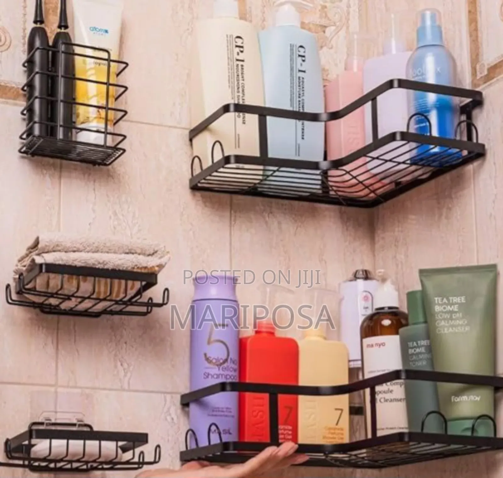  5 in 1 Corner Shower and Kitchen Organizer Caddy