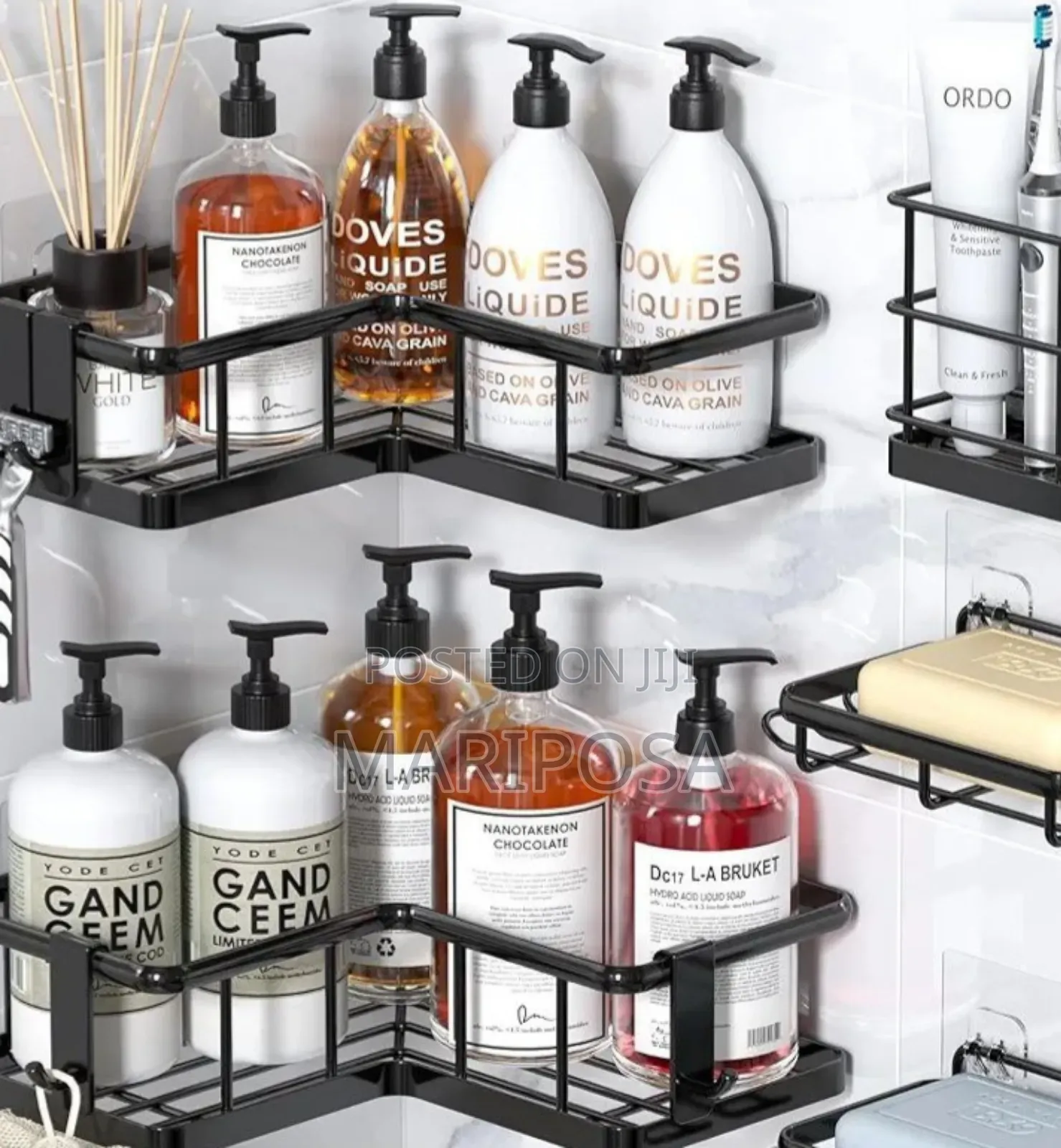  5 in 1 Corner Shower and Kitchen Organizer Caddy
